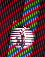 The artist at the age of 7