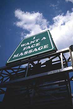 i want a face massage